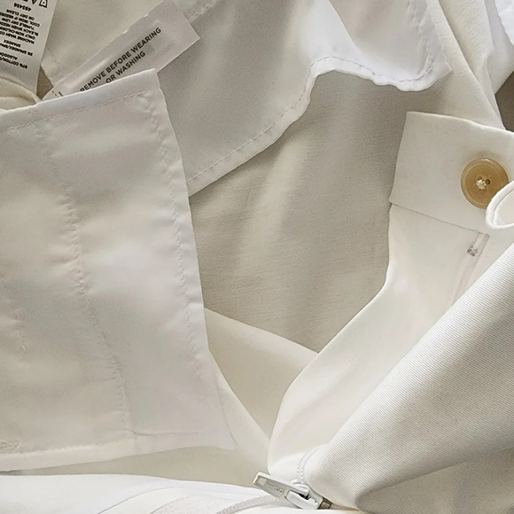 Ann Taylor White Ankle Pants Sz 16 (NWOT) - Picture 13 of 14